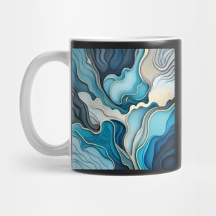 Abstract fluid art Mug